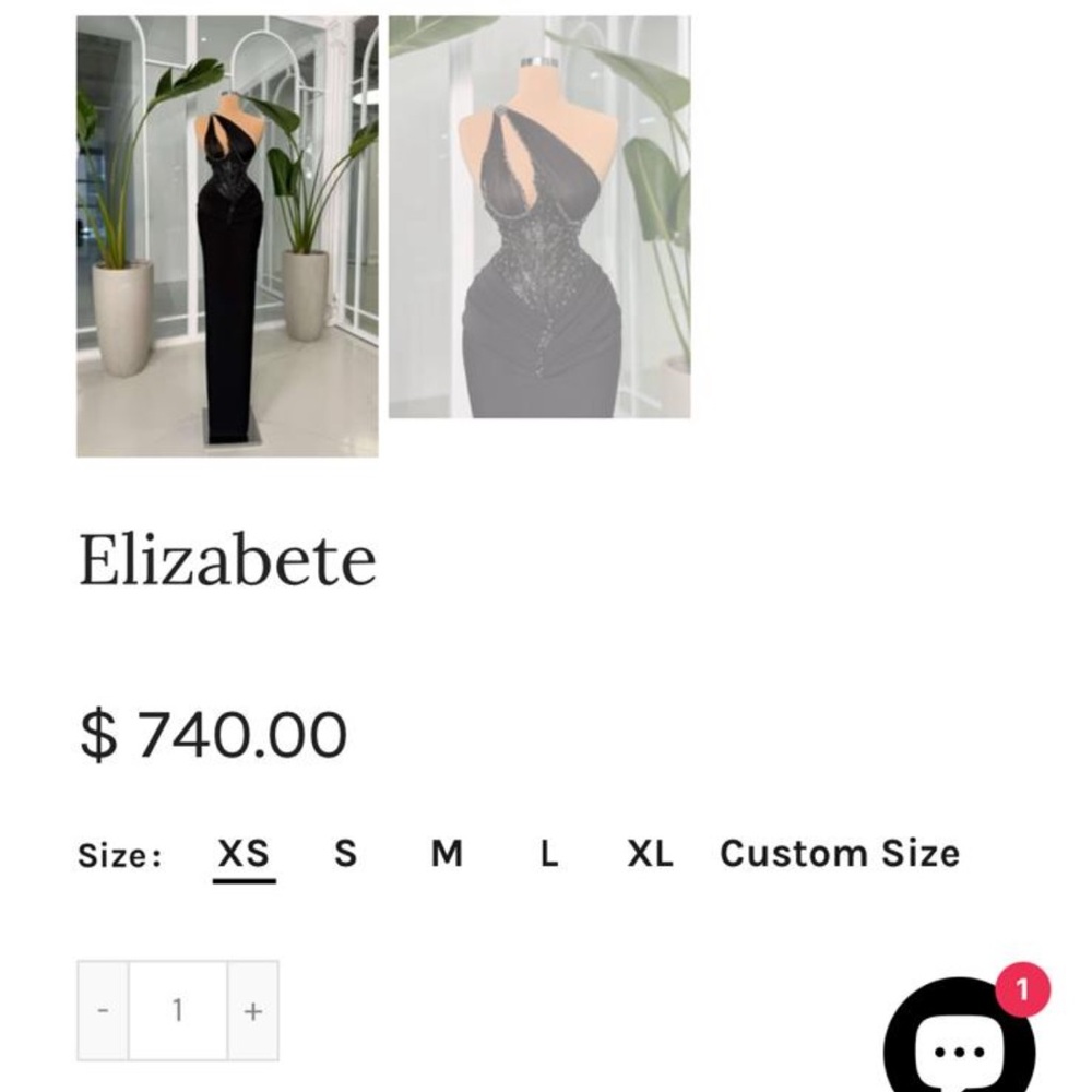 Tabja Custom Dress - Picture 3 of 7
